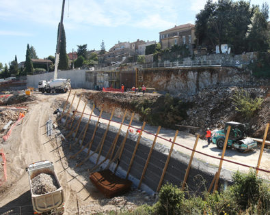 BIOT
Secteur des Sablettes : aménagement des espaces publics en surface, du nouveau parking souterrain